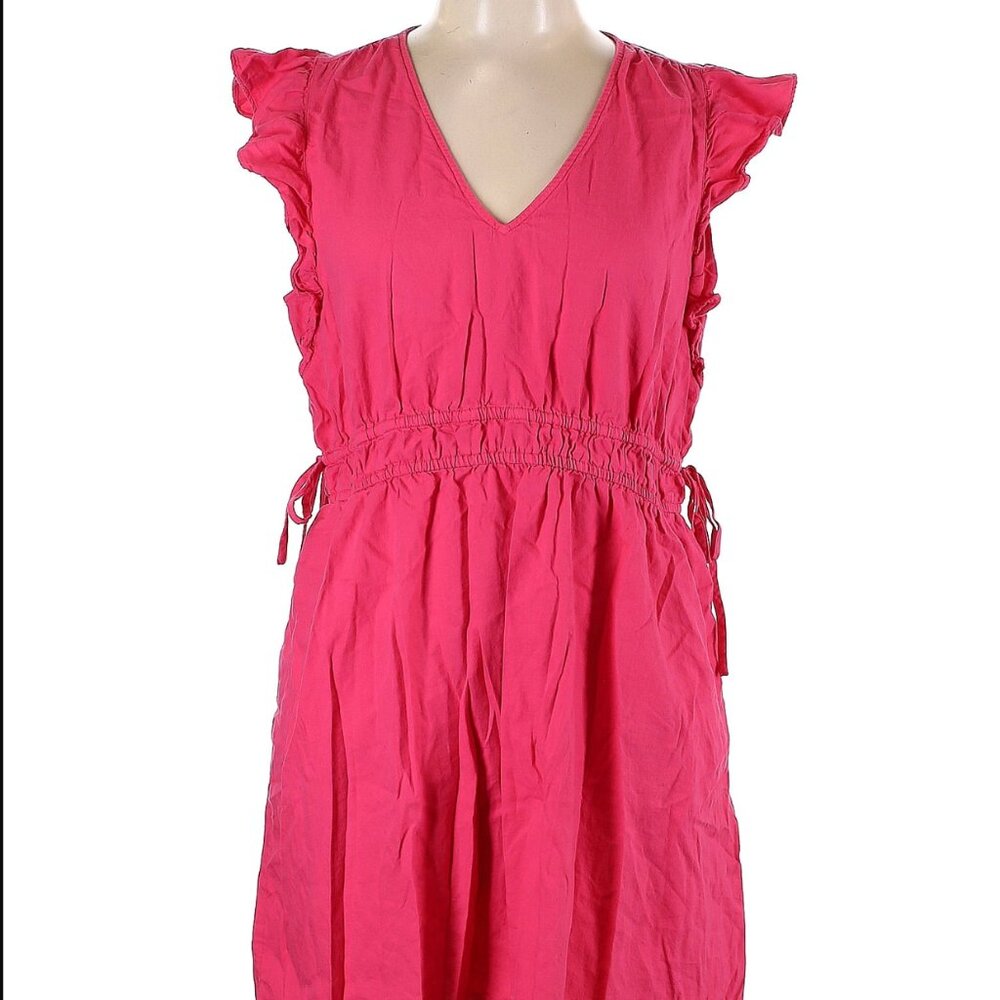 Target Universal Thread Hot Pink Casual Mini Dress Sz Small